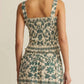 Z Supply - Leya Tera Paisley Smocked Top