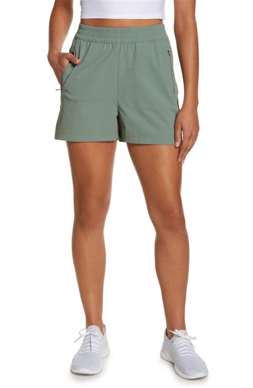Sweaty Betty Women's Heath Green Summit Hiking Shorts Size X-Large
