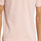 Allsaints Brace Tonic Crewneck T-Shirt In Bitter Pink Size Xx-Large