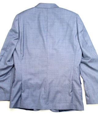 Paul Smith Men's Soho Sharkskin Extra Slim Fit Suit Blue Size 40