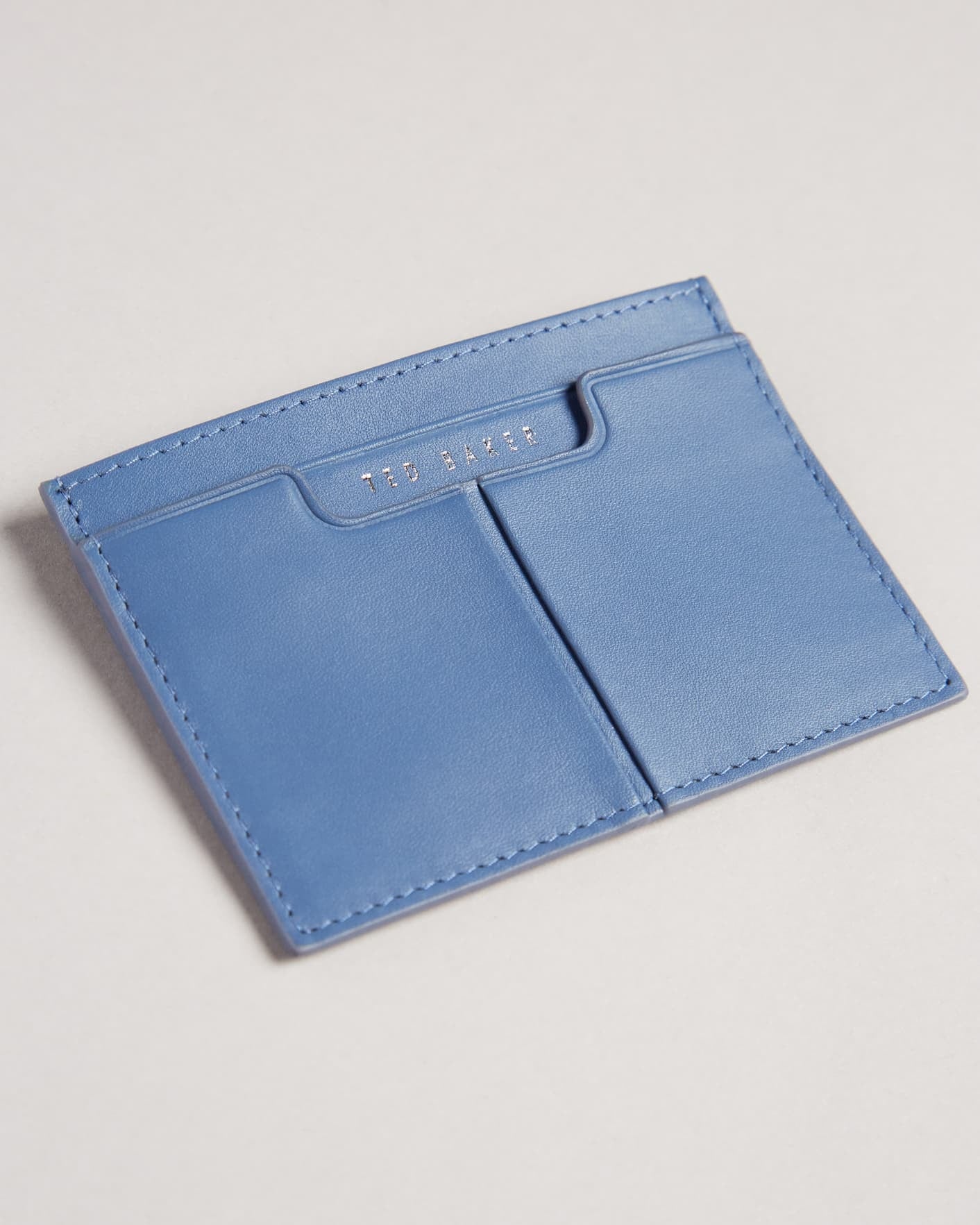 Ted Baker London Women's Samise Leather Card Holder Blue Size Regular