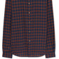 Paul Smith Men's Tailored Plaid Shirt Blue Size Small