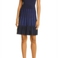 Ted Baker London Julote Flippy Knit Skater Dress in Navy , Size 0