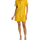 Ted Baker London Yellow Lace Shirtdress, Size 6
