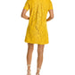 Ted Baker London Yellow Lace Shirtdress, Size 6