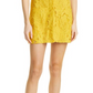 Ted Baker London Yellow Lace Shirtdress, Size 6