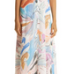 Ivory Ted Baker London Lizybet V-Neck Sleeveless Maxi Dress Size 3