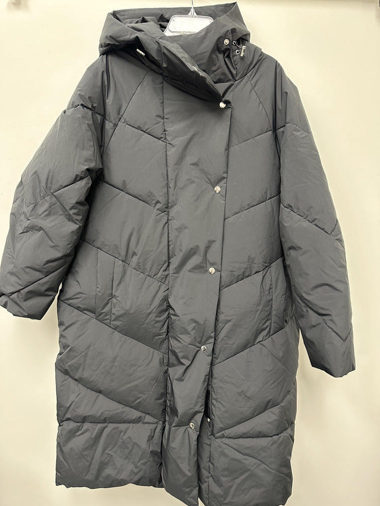 Hayden Women's Puffer Coat Black Size 20