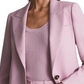 Reiss Aura Peak Lapel Blazer in Pink Size 10