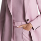 Reiss Aura Peak Lapel Blazer in Pink Size 10