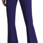 Reiss Dylan High Waist Flare Leg Trousers in Purple , Size 14 Us