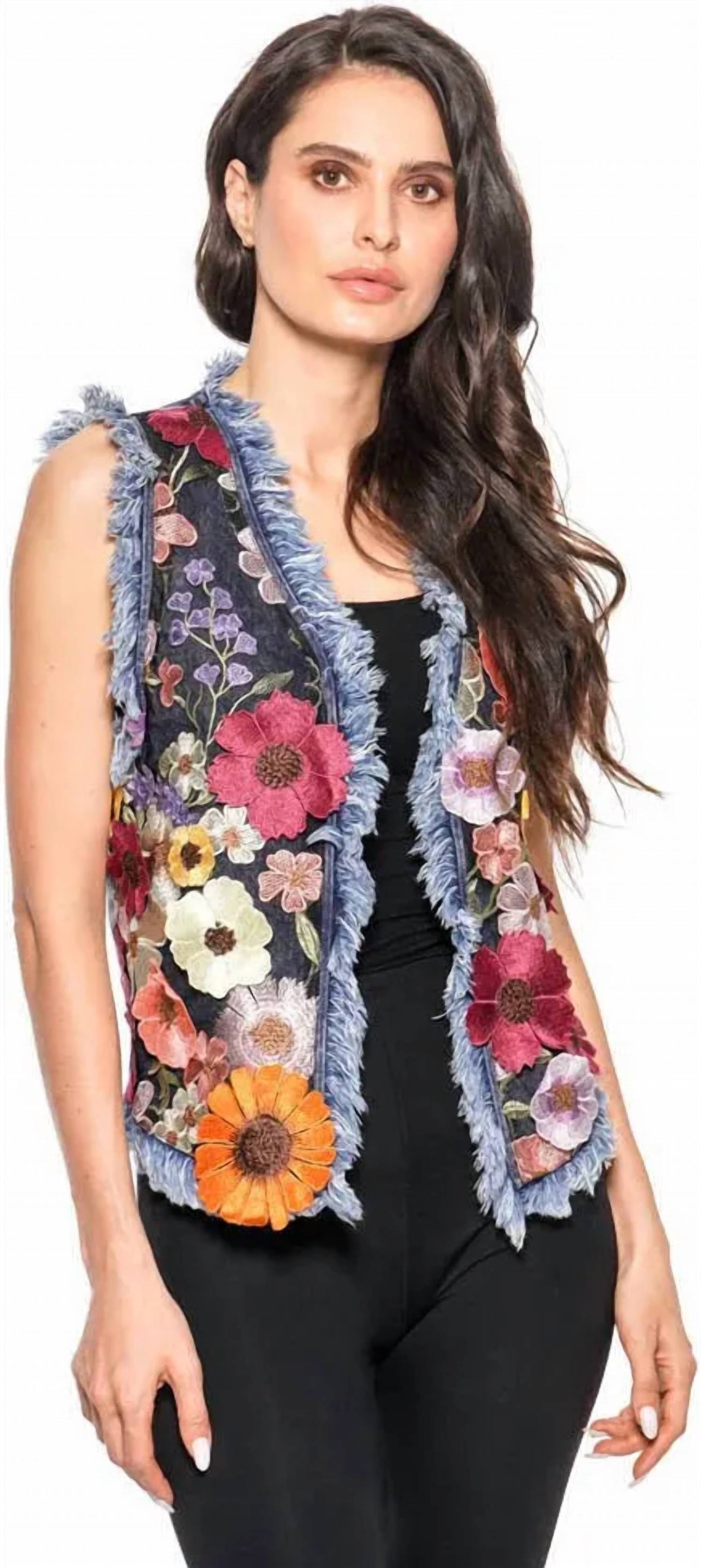 Adore - 3D floral vest