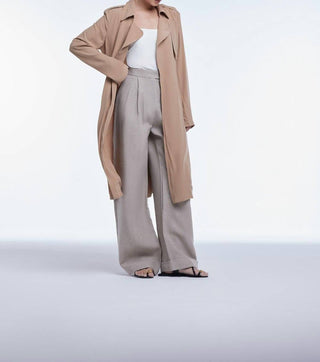 Dāl The Label - Flowy Lapel Trench Coat