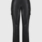 Joseph Ribkoff - Leatherette Cargo Pants