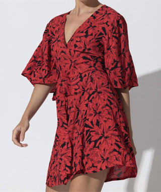 Lusana - Mae Mini Wrap Dress