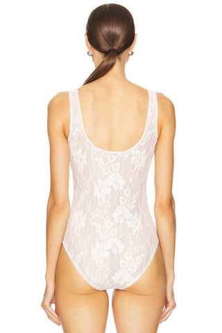 Zimmermann - Lace Scoop Neck Bodysuit