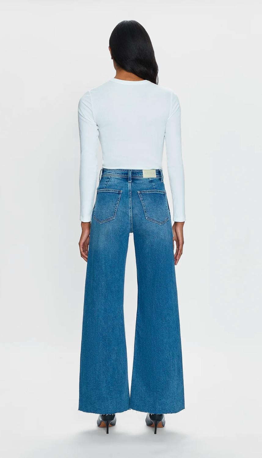 Pistola - Penny High Rise Wide Leg Jean