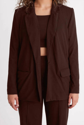 Wolven - Structured Shoulders Blazer