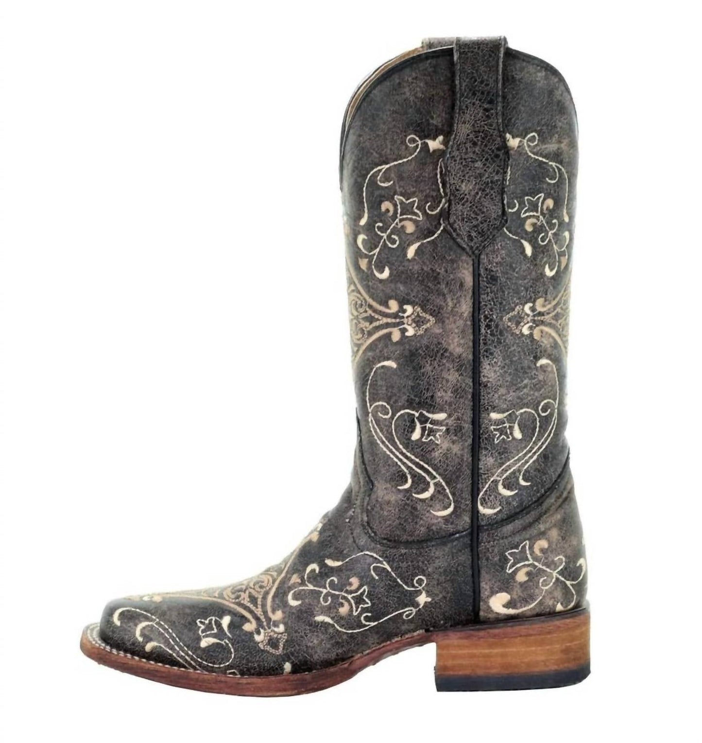 Circle G - Women's Diamond Embroidered Western Boots
