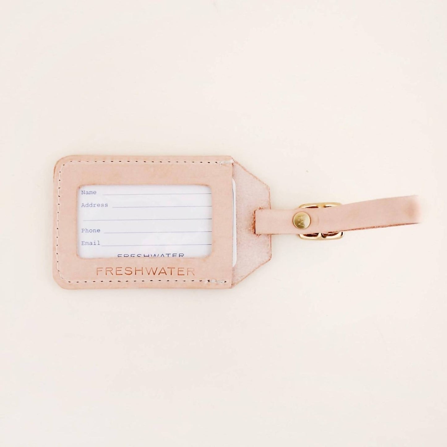 Freshwater Curated Goods - Let's Take A Trip Luggage Tag