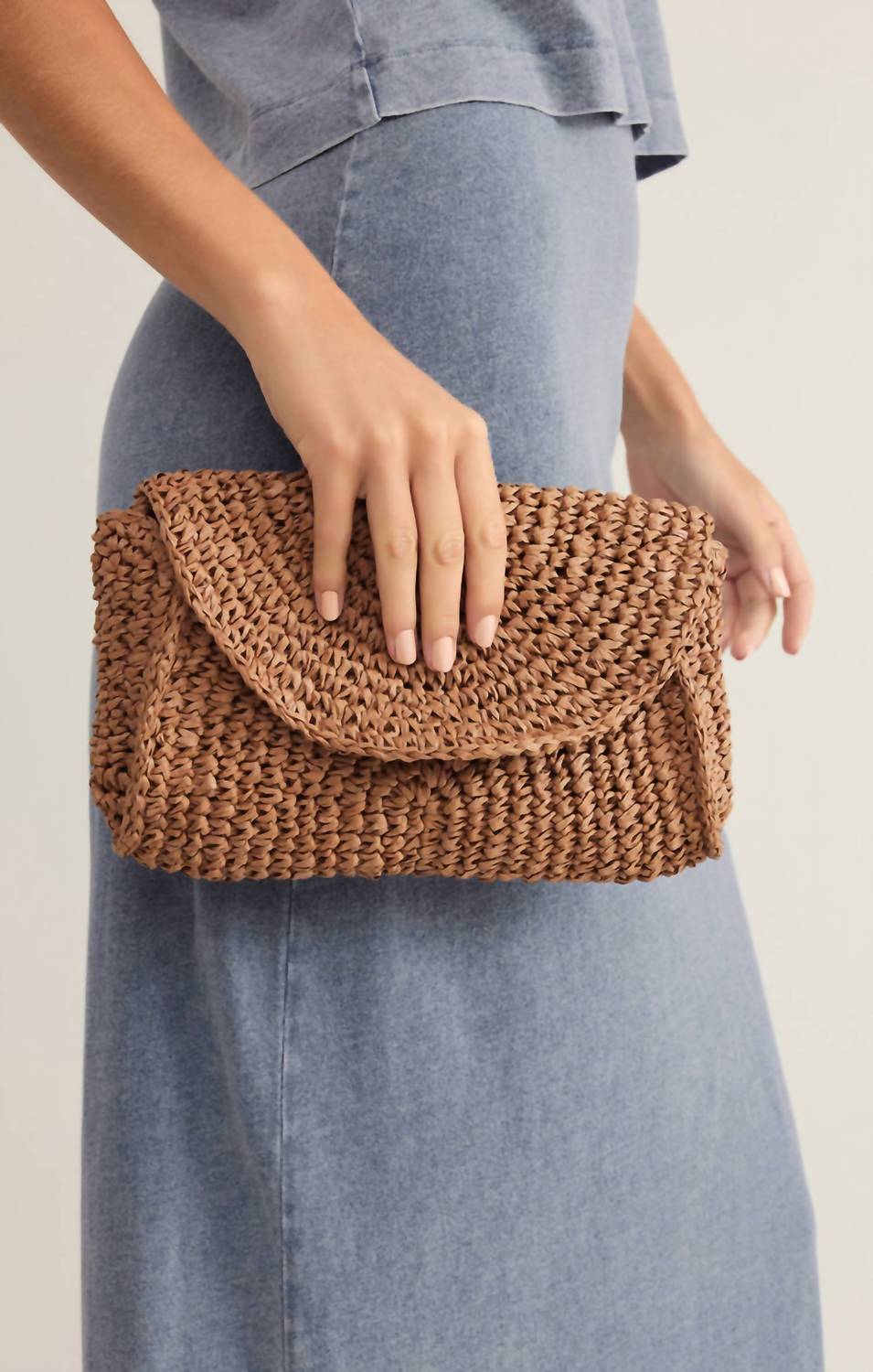 Z Supply - Women's Sand Dollar Mini Straw Bag