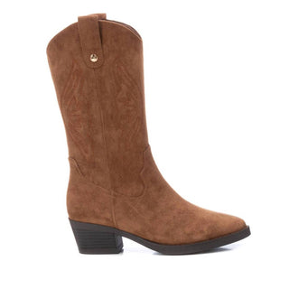 Xti - Women's Italian Western Suede Booties