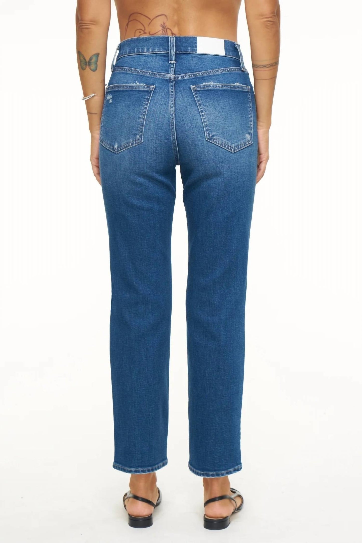 Pistola - Women's Charlie High Rise Classic Straight Leg Jean
