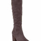 Abound - Women's Faux Suede Textile Upper Heeled Tall Boots