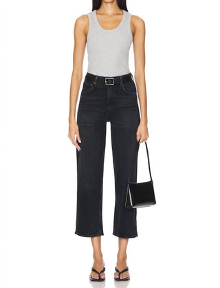 Agolde - Ren High Rise Wide Leg Jeans