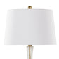 Jenny 27' Contemporary Glass Table Lamp Set of 2