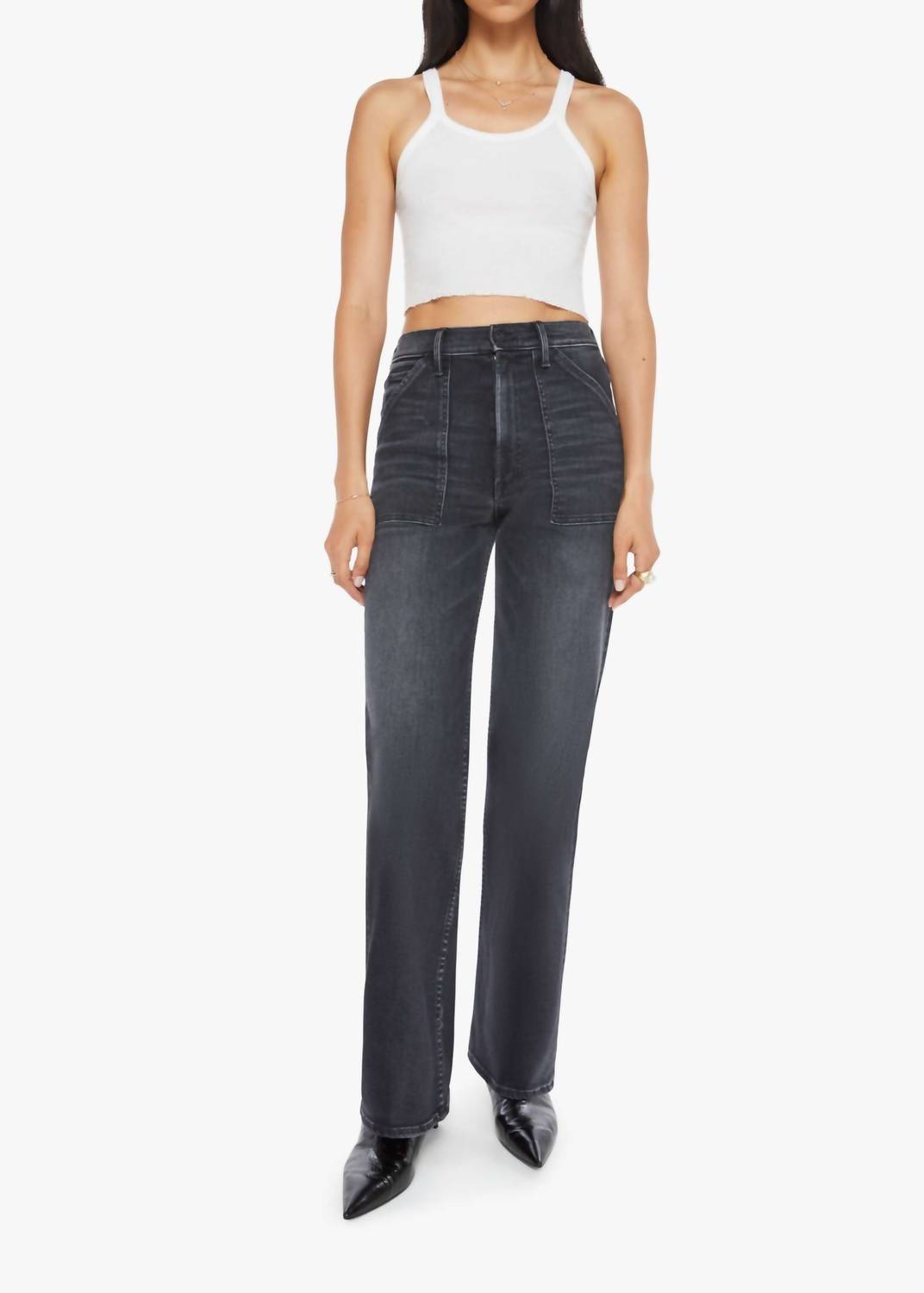 Mother - Patch Maven Sneak Jean