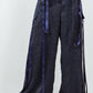 Whiteroom+Cactus - Satin Crinkle Multi Strap Trousers