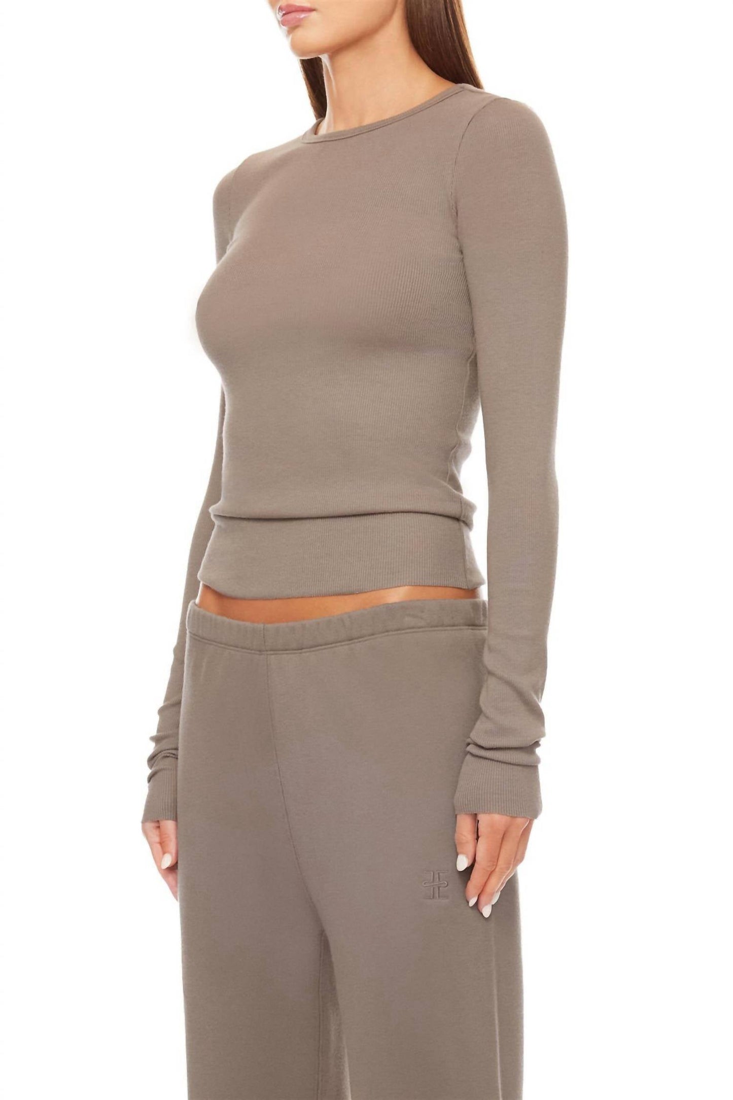 Eterne - Long Sleeve Fitted Top