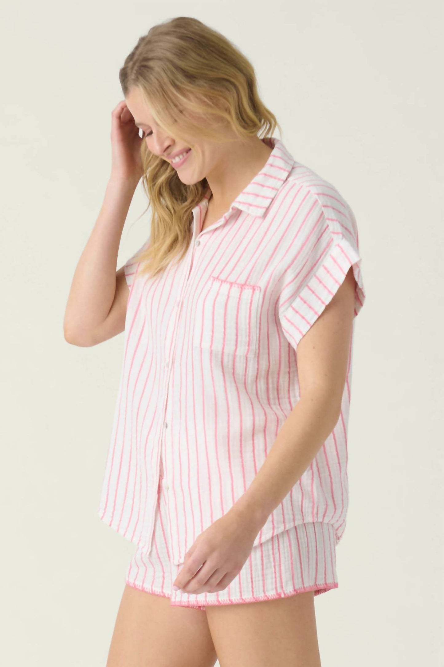 Pj Salvage - Women's Live In The Moment Stripe Pj Set