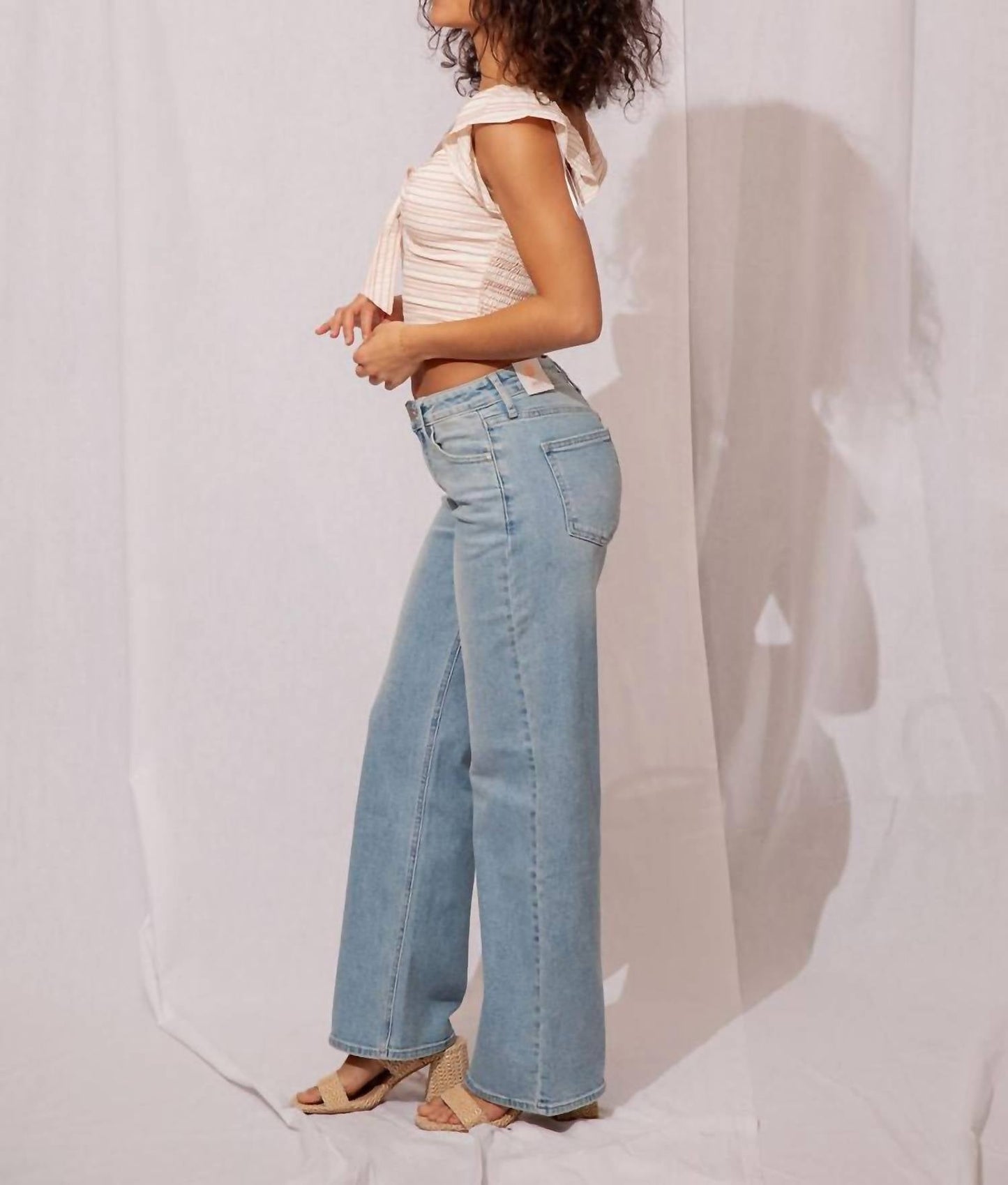 Lulus - Sienna Tie Front Top