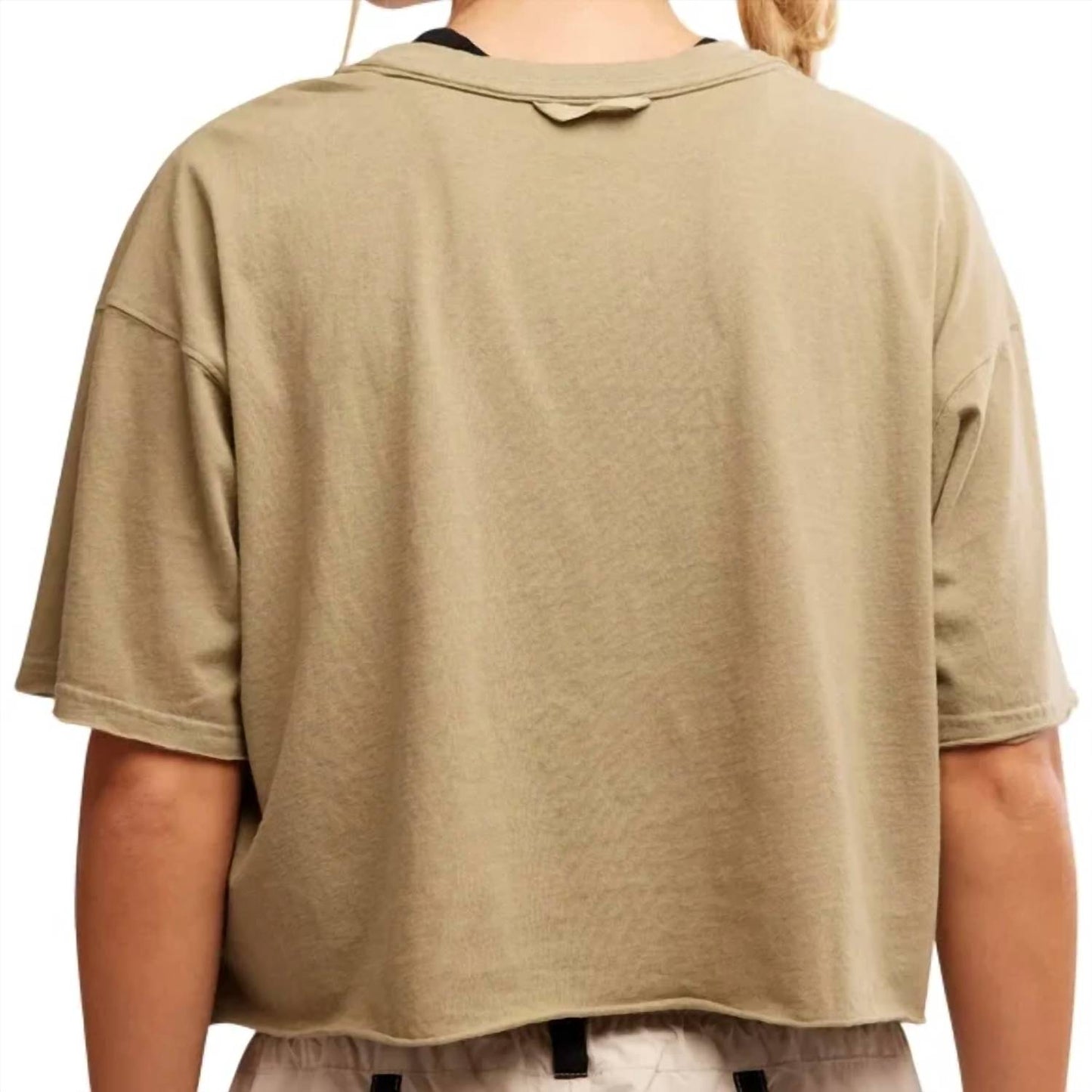 Free People - Inspire Logo Crewneck Tee