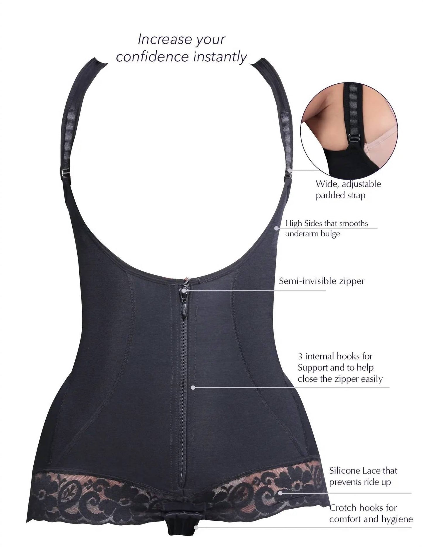 Siluets - Braless Body Shaper Briefs