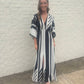Kld. Signature - Maxi deep v dress