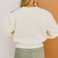 Bibi - Flora Crochet Sweater