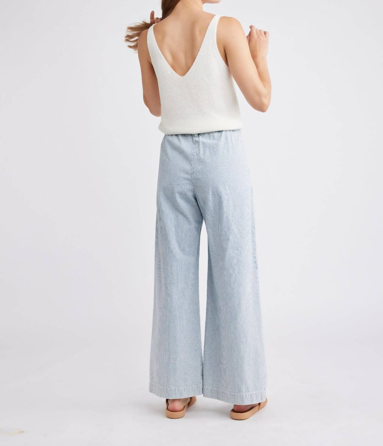 Self Contrast - Caroline Stripe Pants