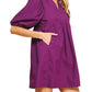 Pinch - Easy Essential Collared Mini Dress