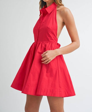 Mable - Nellie Poplin button down Dress