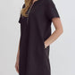 Entro - Feeling Like a Boss Textured Dress