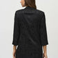 Joseph Ribkoff - Animal Print Long Jacquard Blazer