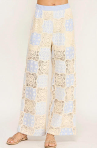 Strut & Bolt - Salt & Sky Crochet Pant