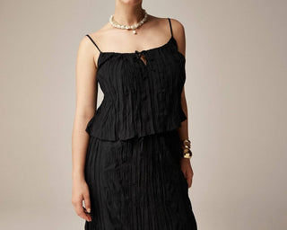 J.Crew - Crinkled Tank Top