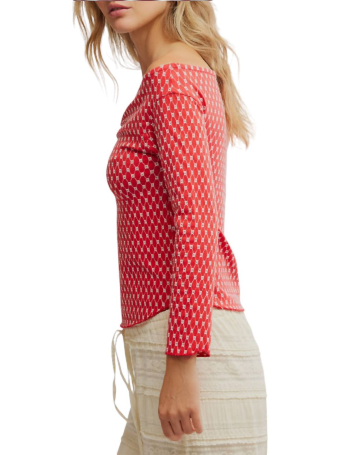 Free People - Gia Eyelet Top