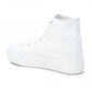 Xti - WOMEN'S CANVAS HIGH-TOP SNEAKERS