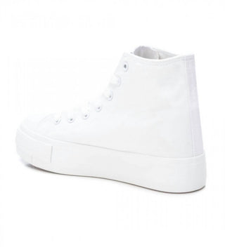Xti - WOMEN'S CANVAS HIGH-TOP SNEAKERS