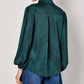 Apricot - Animal Print Self Stripe Satin Shirt